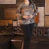 CASACCA CURVY ANIMALIER SCOLLO A V