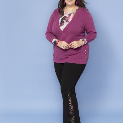 MAGLIA CURVY SCOLLO A V